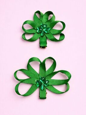 Shamrock Hair Clip